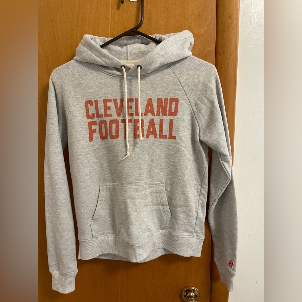 Homage Cleveland Football hooded sweatshirt
